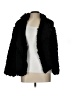 Amp 100% Polyester Black Faux Fur Jacket Size L - photo 1