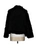 Amp 100% Polyester Black Faux Fur Jacket Size L - photo 2