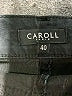 Caroll Solid Black Casual Pants Size EU 40 / US 10 - photo 7