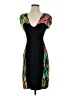 BCBGMAXAZRIA Graphic Black Cocktail Dress Size XS - photo 1