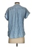 Faherty 100% Cotton Blue Short Sleeve Blouse Size XXS - photo 2
