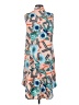 Papillon Graphic Teal Casual Dress Size S - photo 2