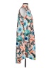 Papillon Graphic Teal Casual Dress Size S - photo 4