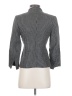 Max Mara 100% Linen Houndstooth Gray Black Blazer Size 4 - photo 2