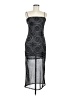 Forever 21 Graphic Black Cocktail Dress Size M - photo 1