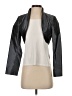 Assorted Brands 100% Silk Metallic Black Jacket Size 4 - photo 1