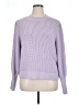 Treasure & Bond Houndstooth Purple Pullover Sweater Size 1X - photo 1