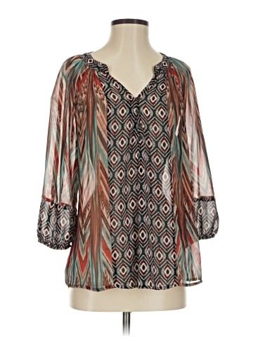 New Directions 3/4 Sleeve Blouse (view 1)