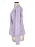 Treasure & Bond Houndstooth Purple Pullover Sweater Size 1X - photo 5