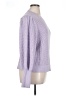 Treasure & Bond Houndstooth Purple Pullover Sweater Size 1X - photo 4