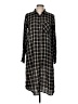 Mystree Plaid Black Casual Dress Size M - photo 1