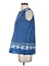 Gap Blue Sleeveless Blouse Size XS - photo 5