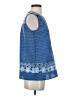 Gap Blue Sleeveless Blouse Size XS - photo 4