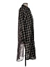 Mystree Plaid Black Casual Dress Size M - photo 4