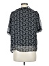Ann Taylor LOFT 100% Polyester Black Short Sleeve Blouse Size M - photo 2