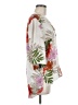 Zara Basic Floral Ivory Short Sleeve Blouse Size M - photo 4