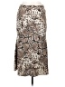 She + Sky 100% Polyester Animal Print Brown Casual Skirt Size S - photo 2