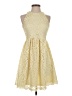 Zara Basic 100% Polyester Yellow Cocktail Dress Size S - photo 1