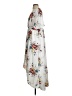 Unbranded 100% Polyester Floral Gray Casual Dress Size S (estimated) - photo 5