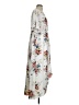 Unbranded 100% Polyester Floral Gray Casual Dress Size S (estimated) - photo 4