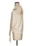 Blu Pepper Ivory Sleeveless Blouse Size S - photo 5