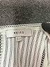 Reiss 100% Polyester White 3/4 Sleeve Blouse Size 10 - photo 6