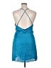 ASOS 100% Polyester Blue Cocktail Dress Size 14 - photo 2