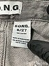 S.O.N.G. 100% Cotton Gray Jeans Size 5 - photo 7