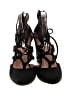Halogen 100% Leather Black Heels Size 8 - photo 2