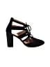 Halogen 100% Leather Black Heels Size 8 - photo 1