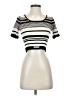 Assorted Brands Ivory Short Sleeve Top Size XXS (estimated) - photo 1