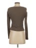Shein Brown Long Sleeve Top Size 2 - photo 2