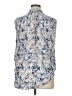 Nine West 100% Polyester Blue Sleeveless Blouse Size XL - photo 2