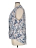 Nine West 100% Polyester Blue Sleeveless Blouse Size XL - photo 5