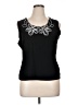 DressBarn Black Sleeveless Blouse Size XL - photo 1