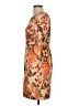 Talbots Print Orange Cocktail Dress Size 8 (petite) - photo 5