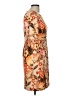Talbots Print Orange Cocktail Dress Size 8 (petite) - photo 4