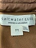 Saltwater LUXE 100% Polyester Brown Coat Size M - photo 6