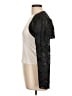 David Meister 100% Polyester Silver Long Sleeve Top Size 12 - photo 5