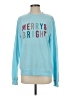 Unbranded Teal Sweatshirt Size S - photo 1