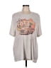 Unbranded 100% Polyester Gray Short Sleeve T-Shirt Size L (estimated) - photo 1