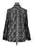 Jaclyn Smith 100% Polyester Animal Print Silver Long Sleeve Blouse Size XL - photo 2
