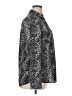 Jaclyn Smith 100% Polyester Animal Print Silver Long Sleeve Blouse Size XL - photo 4