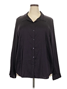 Eileen Fisher Long Sleeve Silk Top