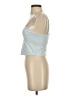Ebb & Flow Blue Sleeveless Top Size S - photo 5