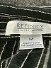 Assorted Brands 100% Polyester Stripes Black Casual Dress Size M - photo 4