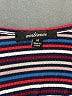 Ambiance Stripes Blue Casual Dress Size M - photo 7