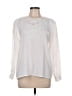 Kathy Che Ivory Long Sleeve Blouse Size 12 - photo 1