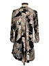 Honeyme Tan 3/4 Sleeve Blouse Size S - photo 2