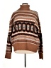 Aligne Print Brown Pullover Sweater Size XL - photo 1